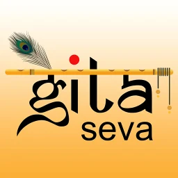 Symbol von Gita Seva: Hindu Books & Aarti